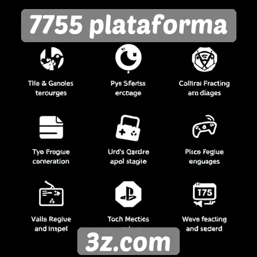 Recursos exclusivos que destacam a plataforma 7755
